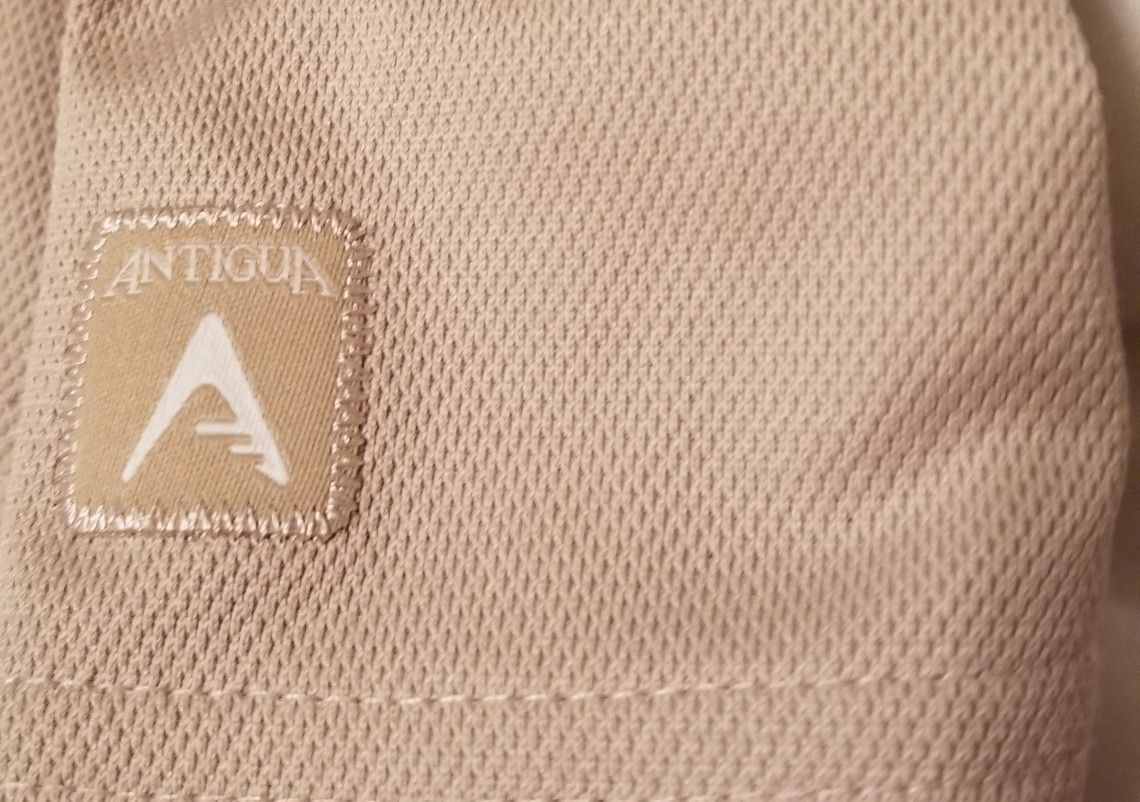 Used Arizona Diamondbacks Gold Antigua polo shirt, men's XL