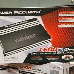 1600 WATT 4 CHANNEL AMPLIFIER  NEW