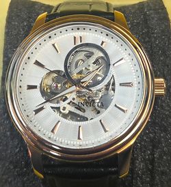 Beautiful Rose gold Vintage Automatic Invicta Men's watch