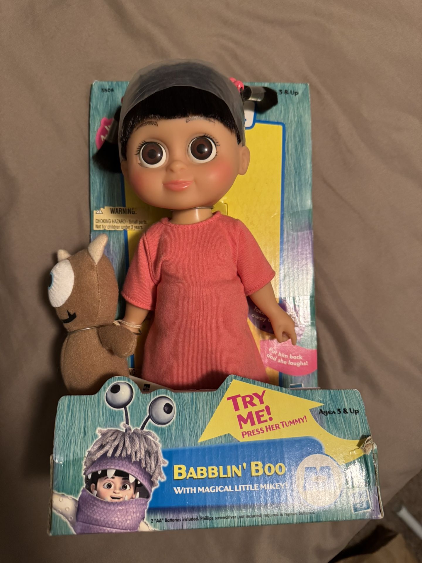 Monsters Inc Babbling’ Boo Doll