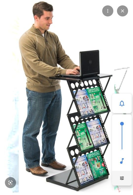 Display Foldable Popup Table With Case