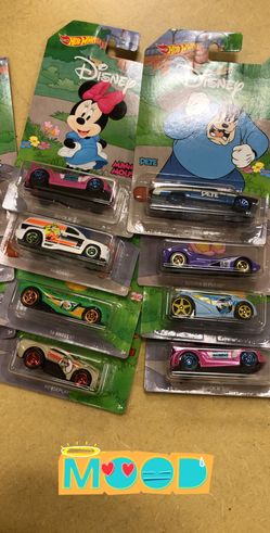 Disney Hot Wheels 8/8