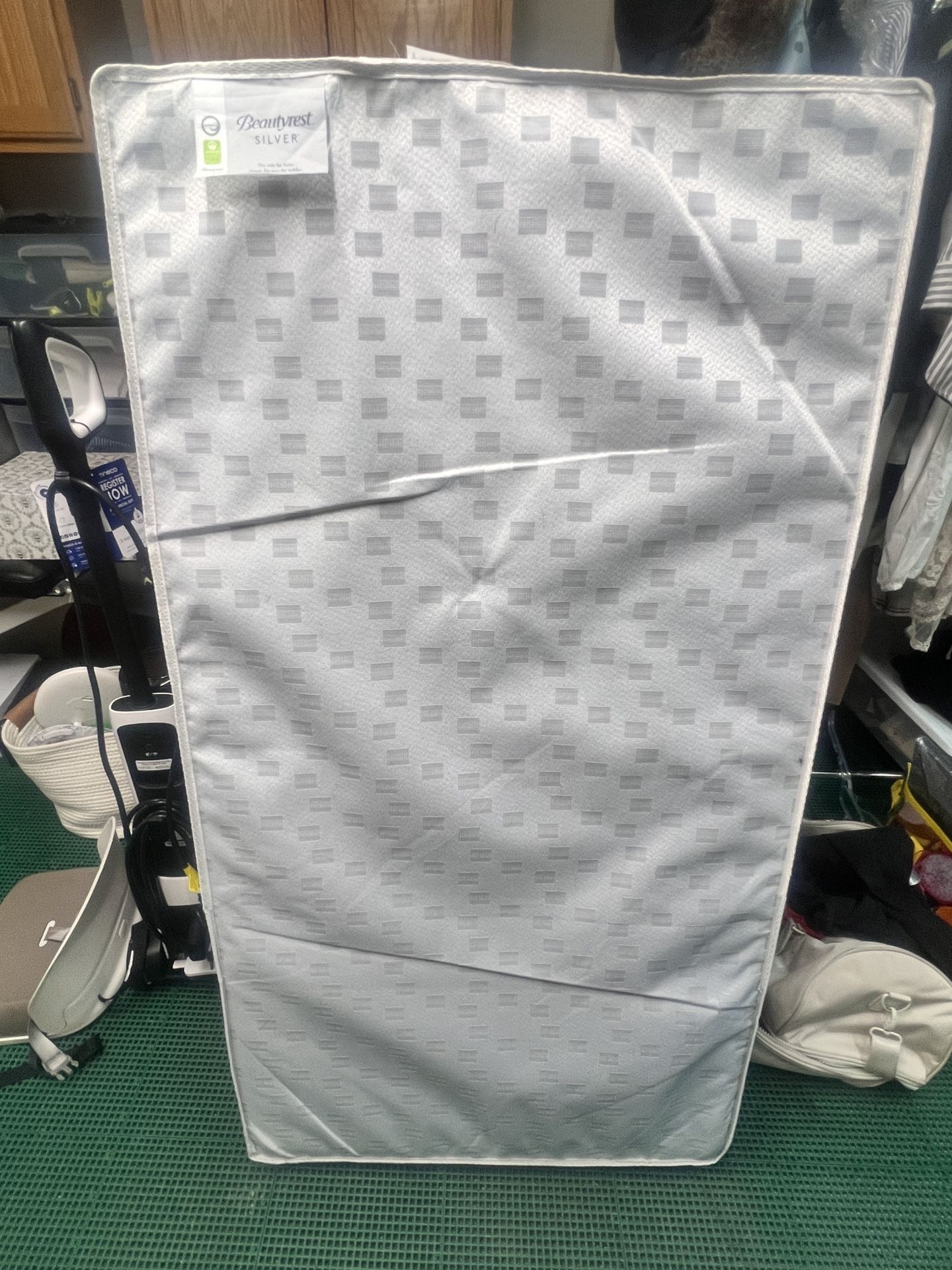 Toddler Mattress + Bedding For Crib