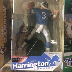 Action figure Detroit Lions Joey Harrington 3 Quarterback