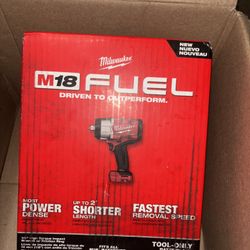 Milwaukee M18 FUEL 18V Lithium-Ion Brushless Cordless 1/2 in. Impact Wrench with Friction Ring (Tool-Only)