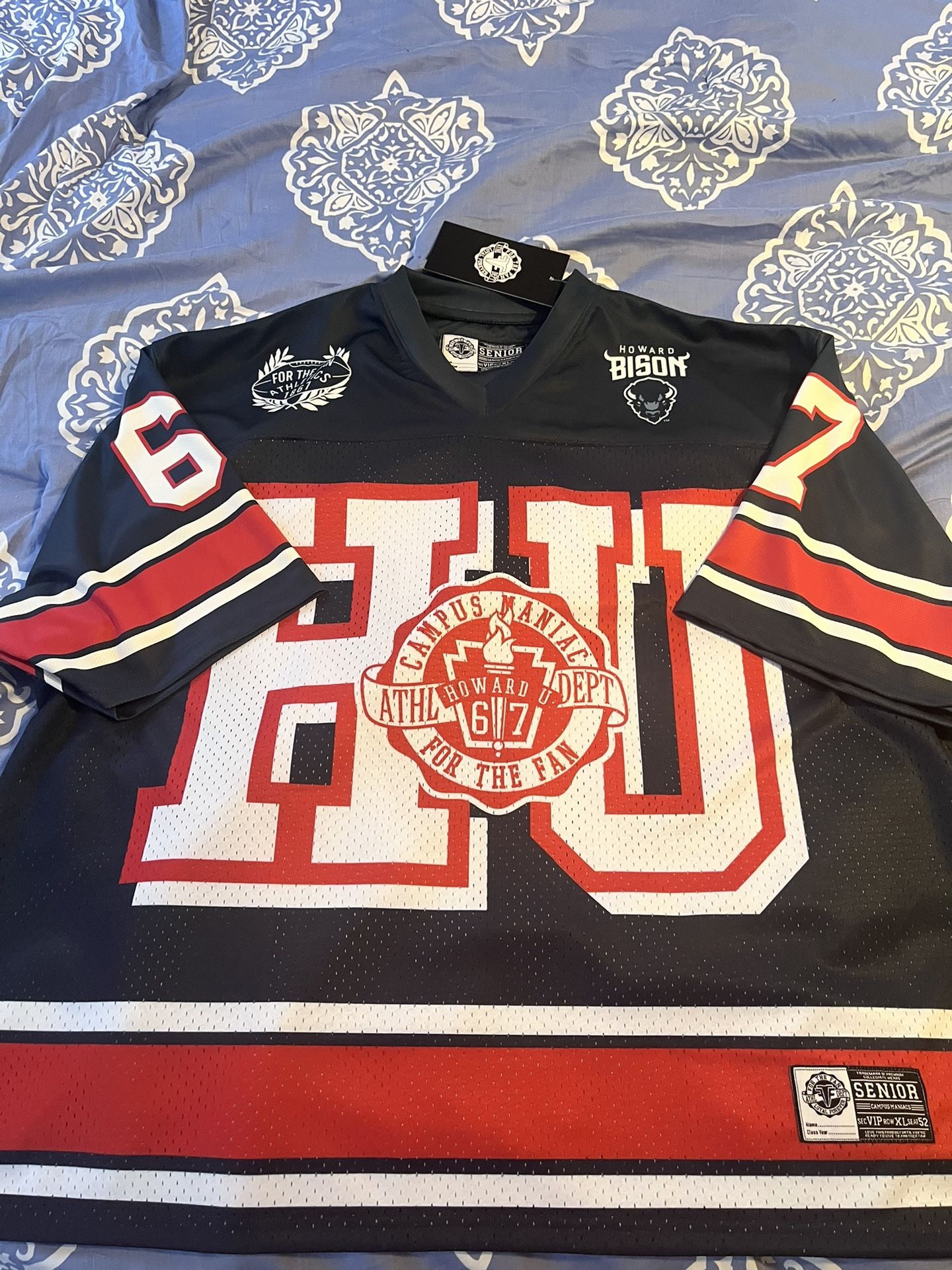 Brand new Howard University Jersey Sz XL And Medium