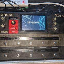 Headrush Prime Guitar And Vocal Processing Pedal Board 