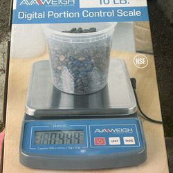 Ava Weigh Digital Portion Scale Up To 10 Pounds NEW