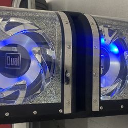 Dual 12 Inch Subs And Matching Amp