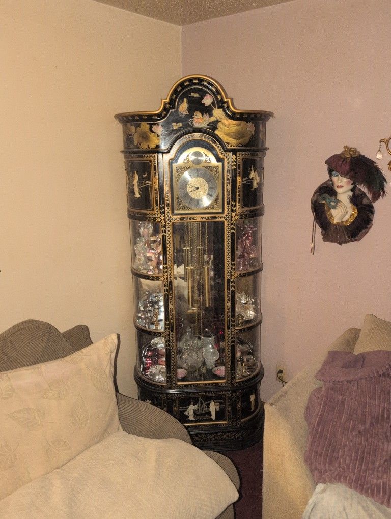 Oriental Grandmother Clock