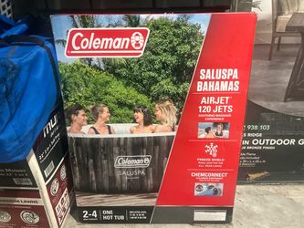 Coleman hot tub