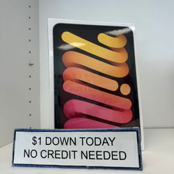 Apple iPad Mini 6 NEW - Pay $1 DOWN AVAILABLE - NO CREDIT NEEDED