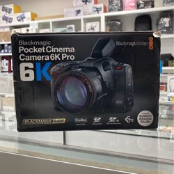 Blackmagic Pocket Cinema Camera 6K Pro Open Box