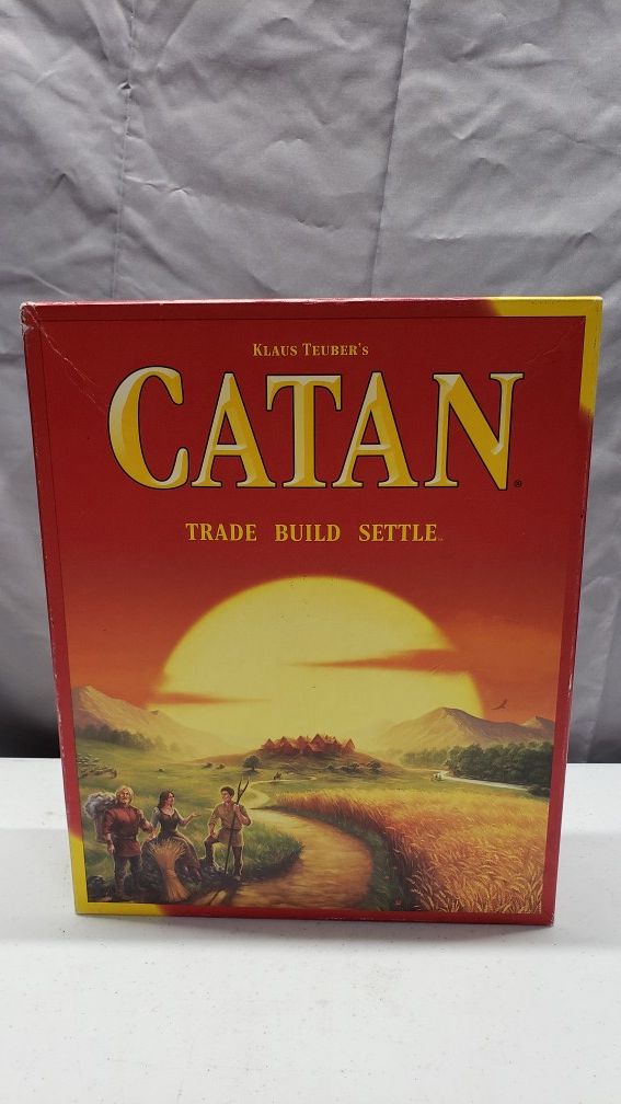 Catan Board Game, missing few pieces