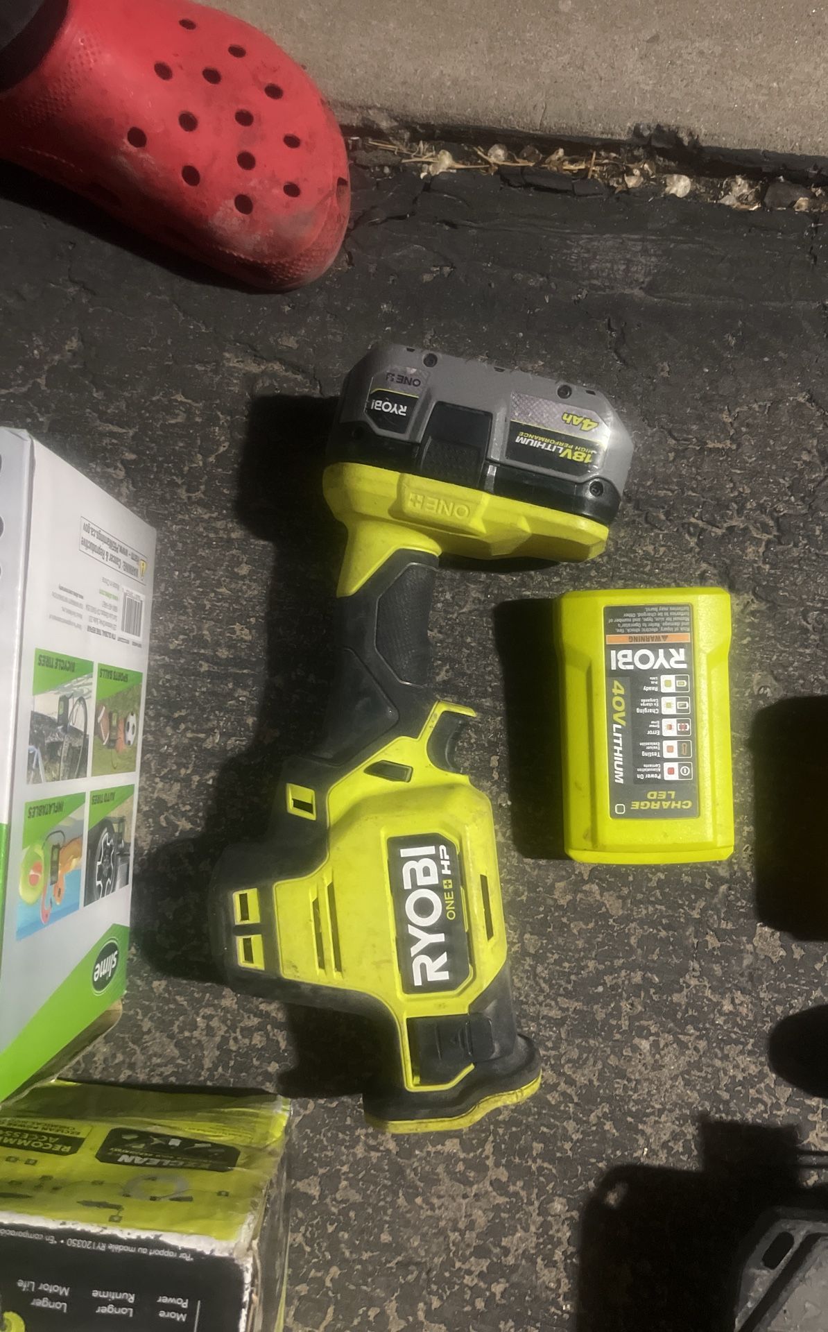 Ryobi 40v Hacksazall With Charger
