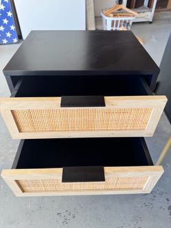 2 different Nathan James brand nightstand sets