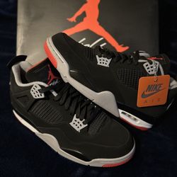 Jordan 4 “Bred 2019” Size 13