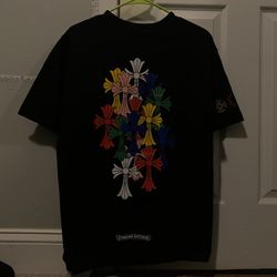 Chrome Hearts, Black Multicolor T-shirt  Size M