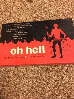 Oh Hell board game (1973)