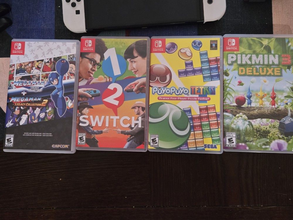 OLED Switch Games & Cases