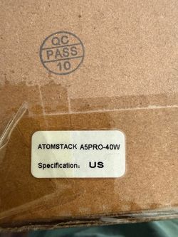 Atomstack A5 Pro 40W Laser Engraver