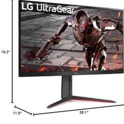 LG 32” QHD Gaming Monitor 