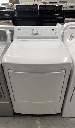 LG Dryer – Sensor Dry, Large Capacity – White