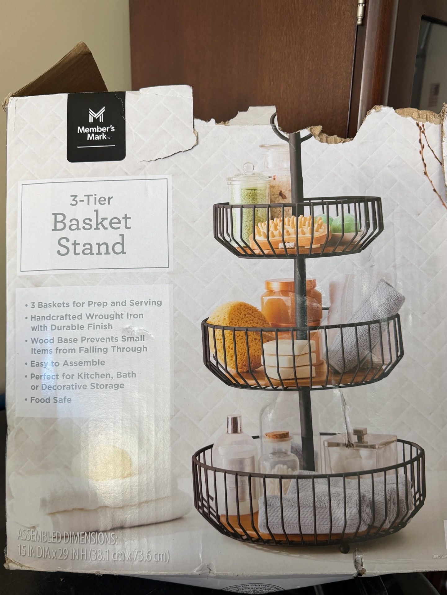 New Members mark three tear basket