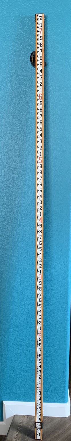 Chicago Steel Vintage Surveying Stick
