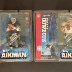McFarlane Dallas Cowboys Troy Aikman Figures