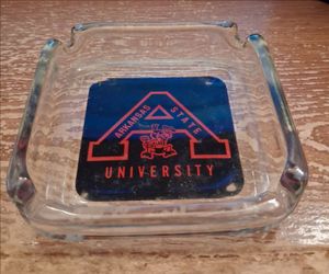Arkansas State University Glass Ashtray