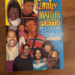 Vintage Y2K 90S Family Matters Poster Book Shipping Available