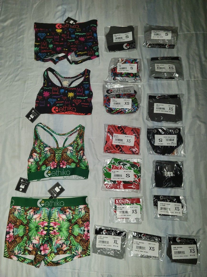 Brand New Female Ethika Pieces