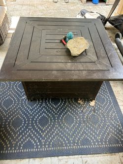 Gas Fire Table