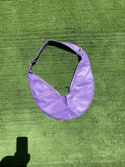 Sash Bag, Purple Crossbody
