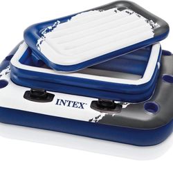 Intex Inflatable Mega Chill II 72 Can Beverage Cooler Float With Lid | 58821EP