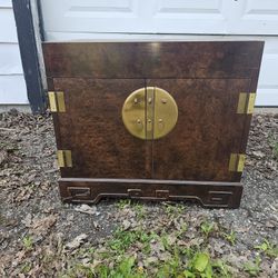 Chinese Ying Wood Cabinet 