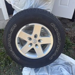 5 Jeep Wrangler Tires 