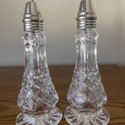 Galway Irish ☘️ Crystal Salt & Pepper Shakers