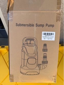 Submersible Sump Pump