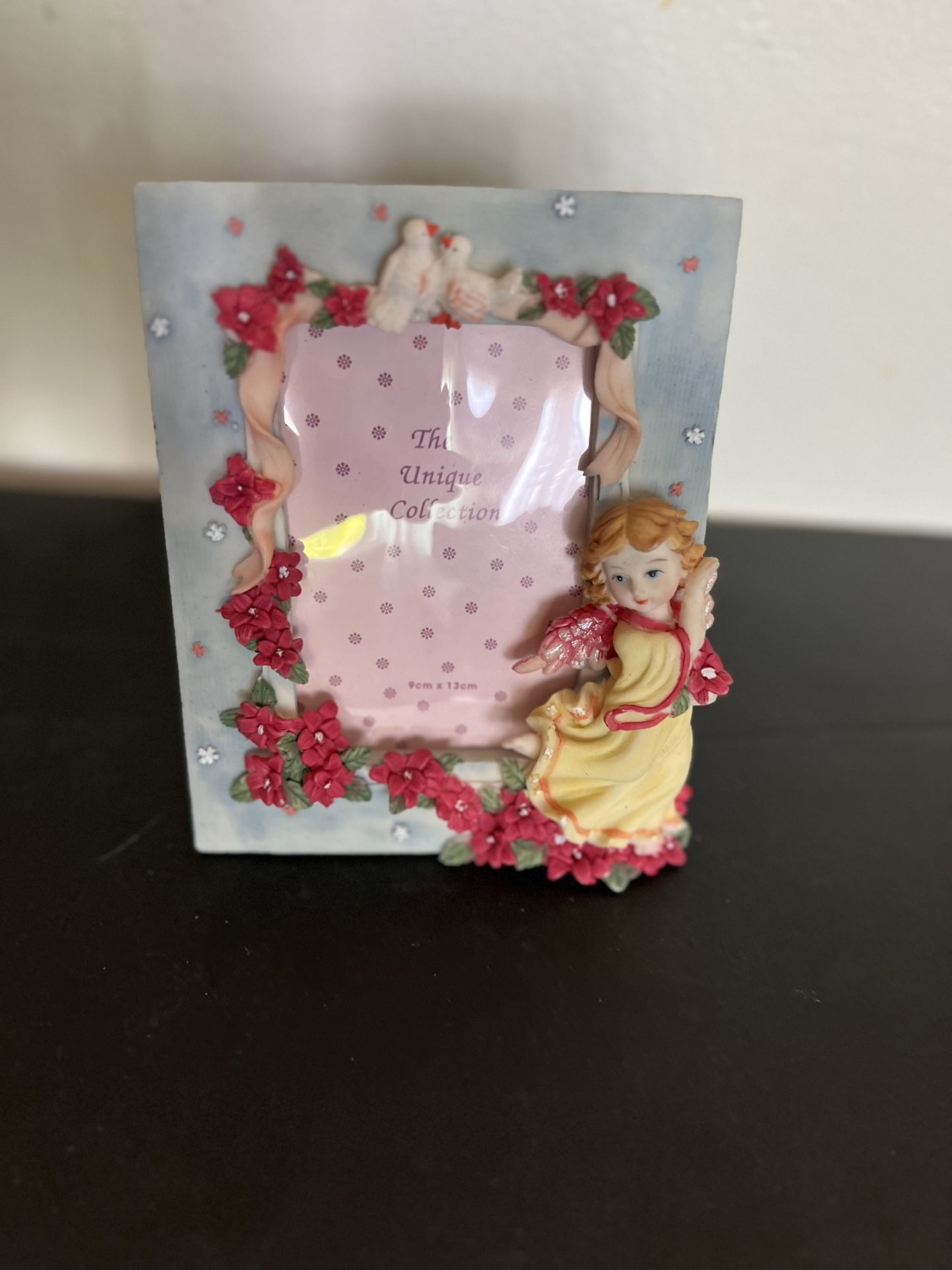 Vintage Angel Fairy Dove Rose Flower Rose Accessories European Photo Frame