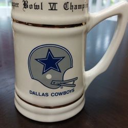 Dallas Cowboys Super Bowl VI Mug/Stein