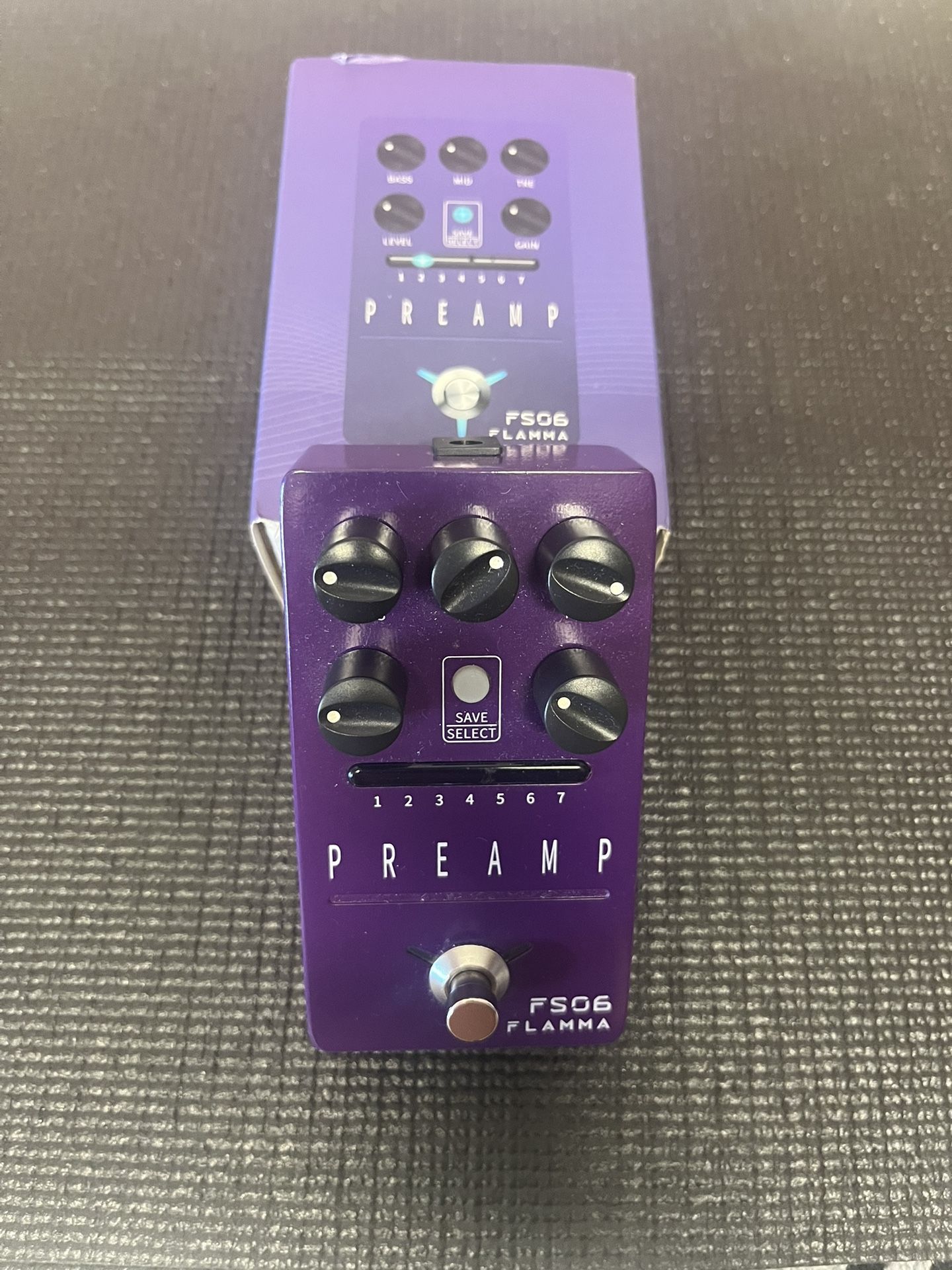 Flamma FS06 Preamp Pedal (with 7 Preamp Models)