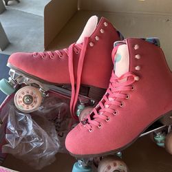 VNLA Parfait Women's Roller Skates | Trendy, Comfortable & Perfect for Wide Feet | High-Top Quad Skates