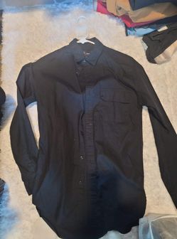 Black Shirt Longline