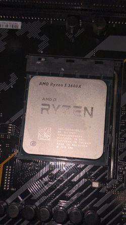 AMD Ryzen 5 3600X Desktop CPU with TUF GAMING motherboard