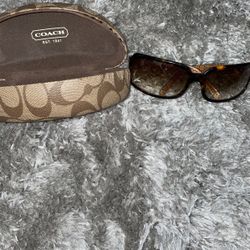 USED COACH SUNGLASSES