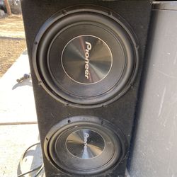 Pioneer 12sub With Amp 