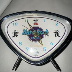 Vintage Hard Rock Hotel Las Vegas Alarm Clock