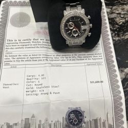 Iced Out Gucci G-Chrono Diamond Watch for Men (Real)